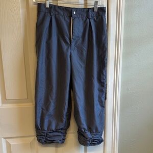 Women’s grey costume capri pants